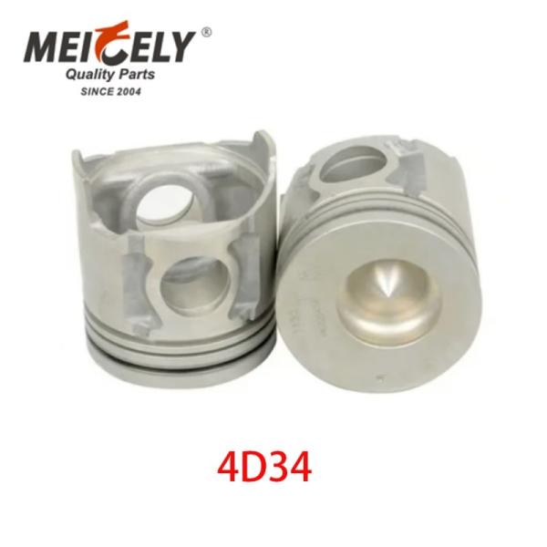 4D34 Piston Excavator Engine Part For Mitsubishi Engine  ME018277