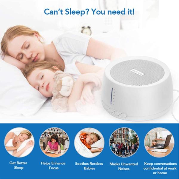 хелпер AC100 сна белых шумов 20cm - 240V для детей/взрослых