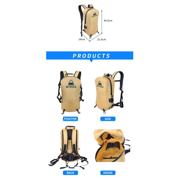 13Л делают рюкзак водостойким альпинизма герметичным для на открытом воздухе рыбной ловли