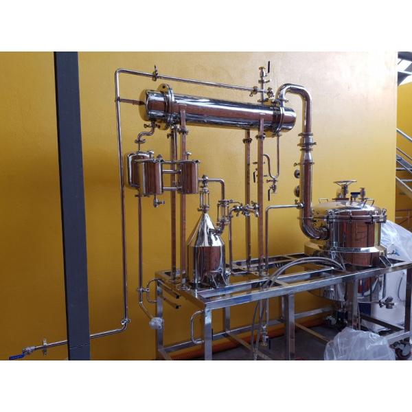 20kg/batch Capacity Small Oil Vacuum Distillation Machine for Eucalyptus Essential Oil Extraction