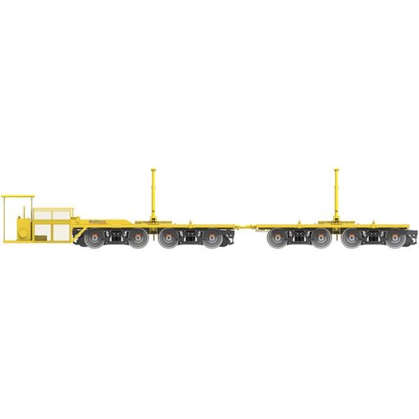 Concrete Beam Railway Freight Wagon 12km/h Maximum Operating Speed