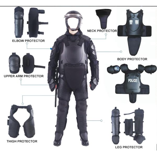 Police anti riot colthes  uniform , helmet , protection suit FHP07