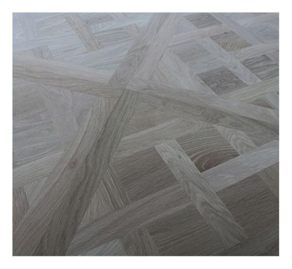 Versailles Oak Engineered Parquet Flooring, Unvanished, 600 X 600MM