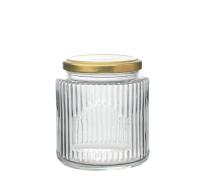 Armazenamento de cozinha 630ml 1020ml Alimentos herméticos Mason Spice Jarros de vidro com tampa