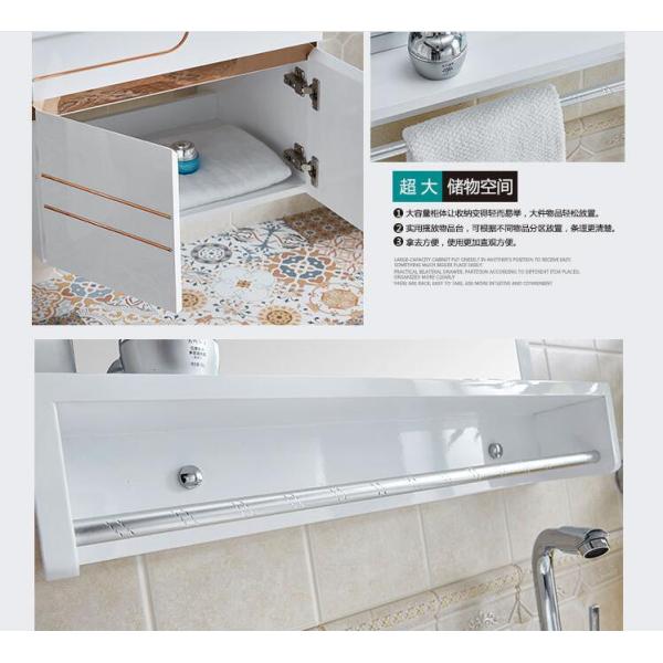 80 X48/cm PVC bathroom cabinet / wall cabinet / hung cabinet / white color for bathroom