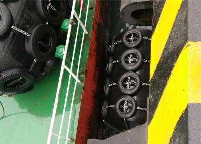 Anti Collision Marine Pier Fenders , Polyurethane Large Round Boat Fenders