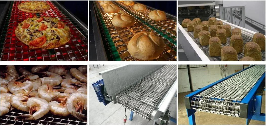 Horseshoe Conveyor Belt Metal U Shape Honeycomb Belt Mesh