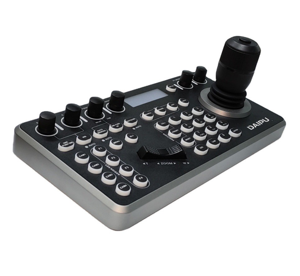 IP PTZ Camera Control 4D Joystick for Conference Live DAIPU NDI HD-MI USB Controller