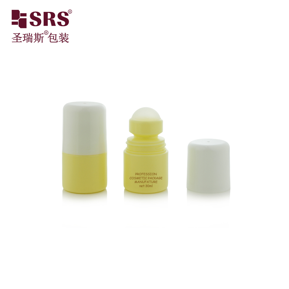 RPPC 30ml Custom Color PP Roller Bottle Empty Roll On Vial for Liquid