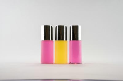 Colorful Empty Cosmetic Bottles , Environmental Plastic Cream Bottles