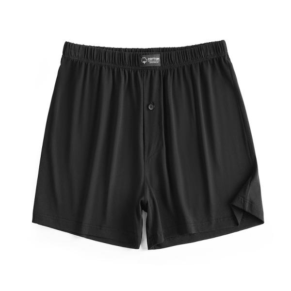 Lyocell Fabric Mens Gym Boxers Custom Breathable Woven Boxer Shorts