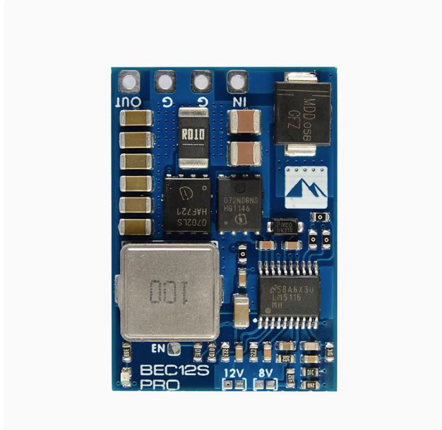 Matek BEC 12S-PRO Quality Plastic Regulator Module 9-55V To 5V/8V/V 5A Continuous Output For FPV Quadcopter Toys