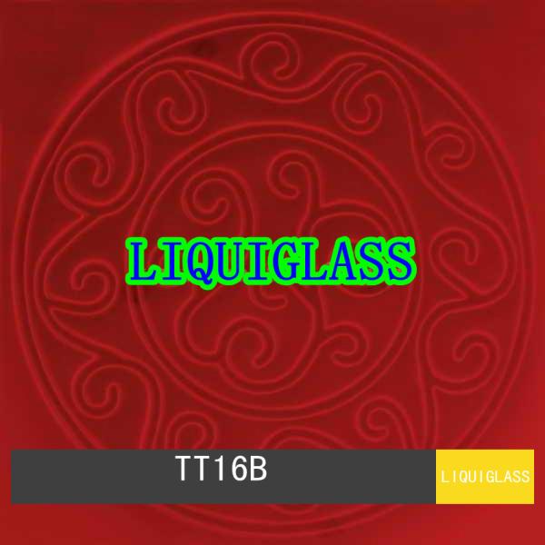 Solid Printed Toughened And Laminated Glass Tile