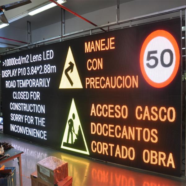 Module d'affichage LED extérieur P10 pour affichage numérique 32x32 pixels