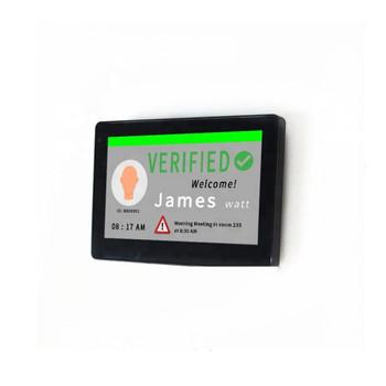 Customized LED/NFC/RS485 White Color 7 inch Cavity Wall Mount Android 6.0.1 OS Touch Panel POE Tablet PC