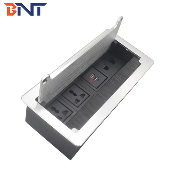 new style with soft close design desk power cable management  grommet box