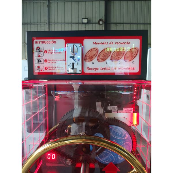 Commercial Heavy-Duty Metal Coin Press Machine Customizable Souvenir Coin Stamping Scenic Spots Museums Theme Parks English
