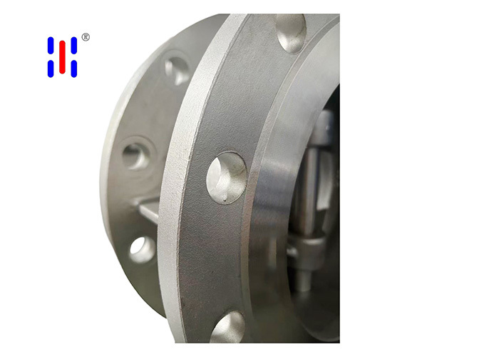 Municipal Water Supply PN16 Cast 304 SS Flanged Hard Seal Triple Offset Butterfly Valve DN250