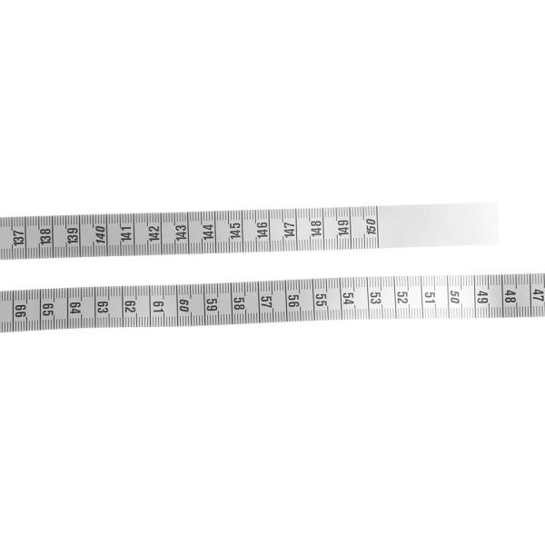 150cm Metric Adhesive Workbench Ruler , Paper Tape Measure For Boat Fish Measuring