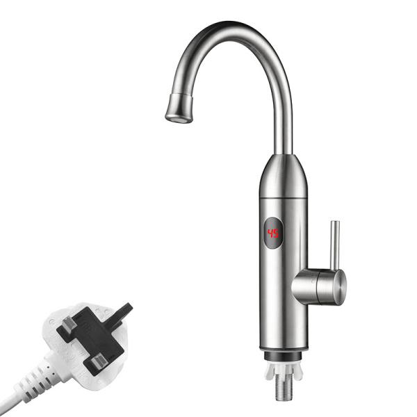 Stainless Steel Instant Electric Heating Water Faucet Hot And Cold Water Dual Use