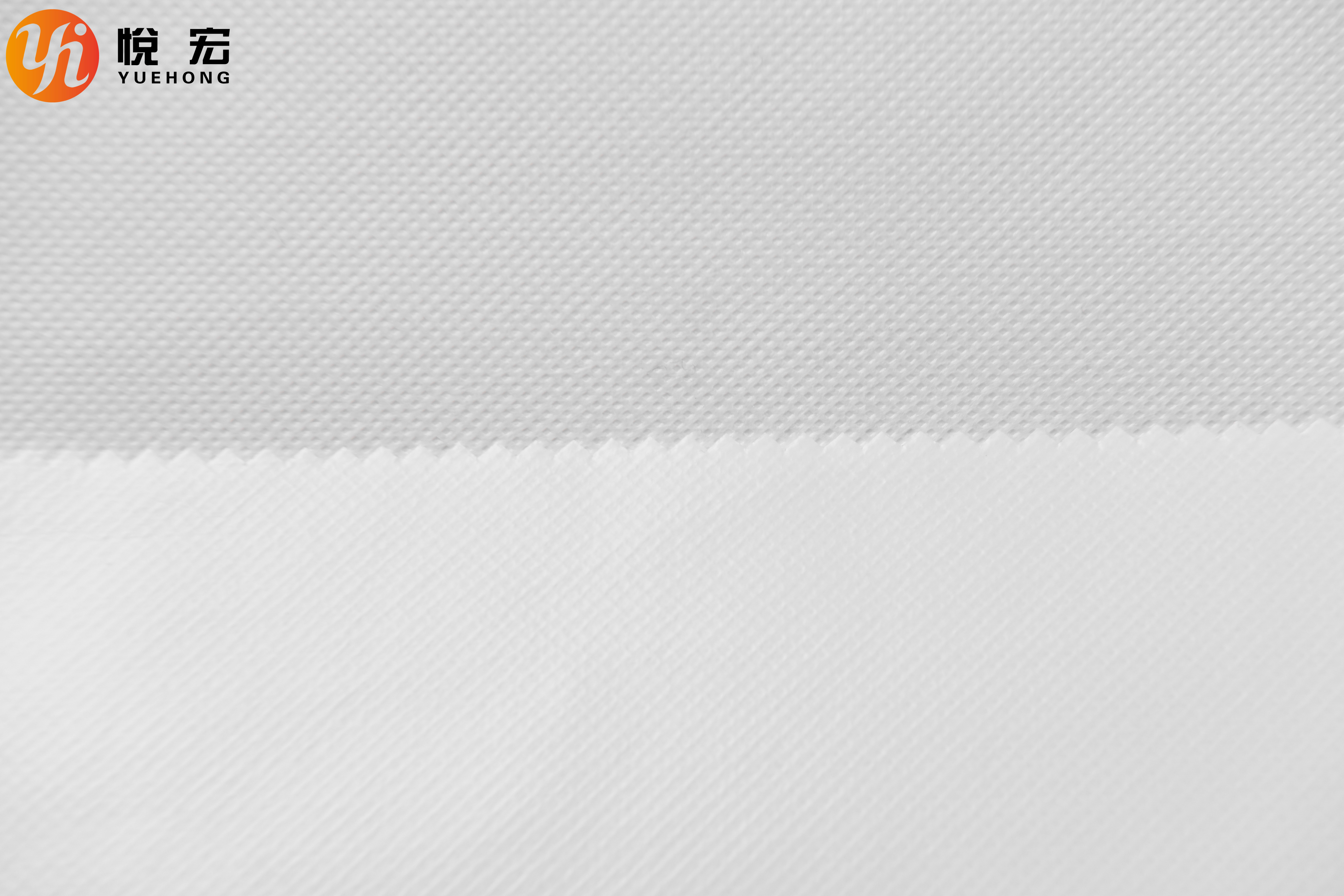 Soft Waterproof Non Woven Fabrics White 95GSM Needle Punched Non Woven Fabric