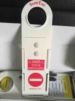 Custom Plastic Scaffold Tag Holder Safety Management System Kit