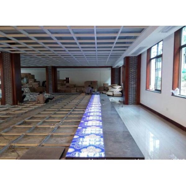 4.81мм Pixel Pitch LED танцевальный пол кирпич 500х500мм IP65