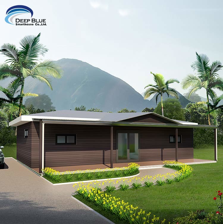 Светлые наборы дома передвижных домов железного каркаса Prefab для построения плакирования металла WPC