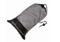 Mode écologique noire de sac de cordon de maille de polyester pour le golf de voyage
