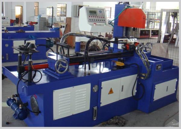 Heavy Duty Automatic Pipe Cutting Machine High Control Accuracy Easy Operation