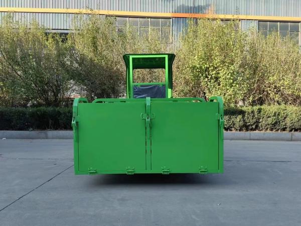 Three Wheel Sanitation Electric Tricycle Four Bucket Garbage Truck Environmental Sanitation