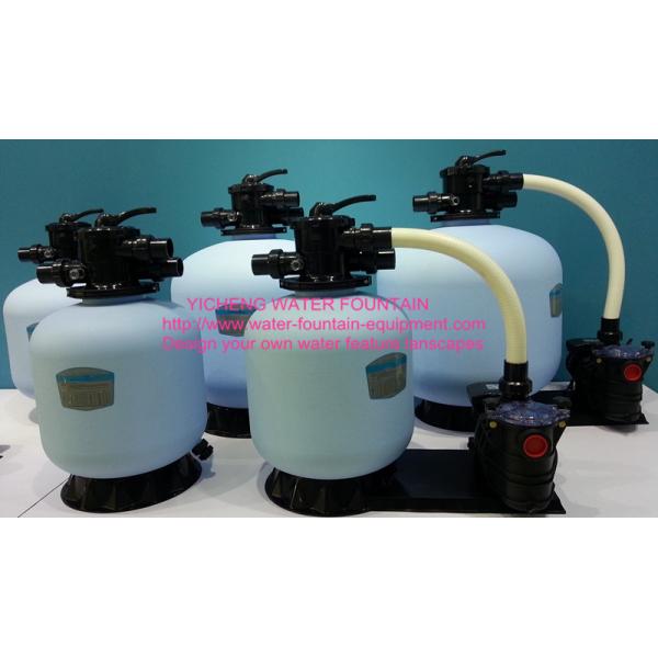 Portable Integtated Plastic Water Filtration Equipment Pumps Setting