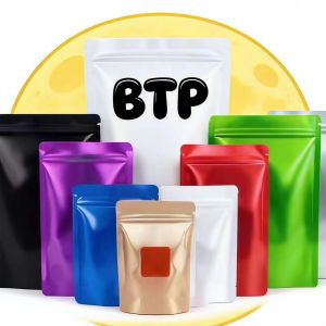 MOQ 100 Digital Printing Free Design by AI Ship to Door Wholesale Custom Logo Resealable Zip Lock Stand up Pouch