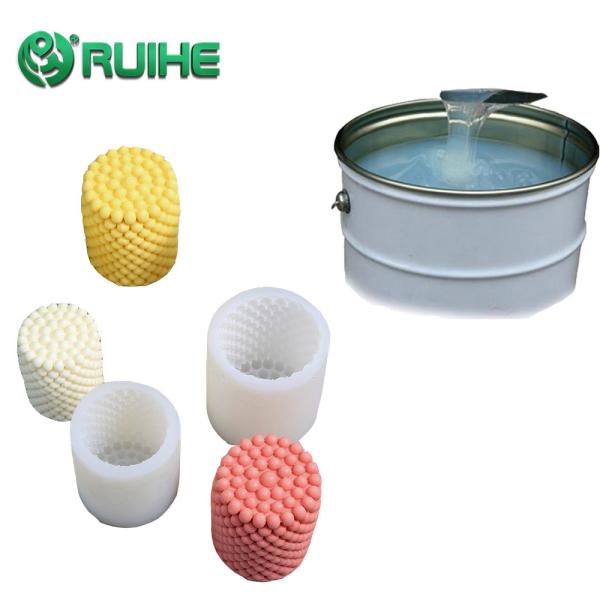 Ruihe Custom RTV2 Liquid Silicone High Strength Plantinum Cure Candle Mold