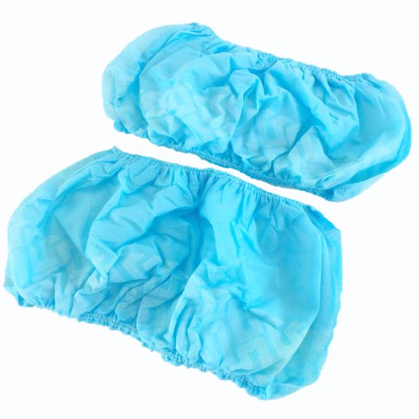 S&J Premium Shoe Covers Plastic PP PE Anti-slip Waterproof Disposable Non woven Safety Shoes Protector Cover