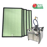 Máquina del pegamento del brazo de eje de balancín del tamiz del filtro del equipo de fabricación del filtro de 6KW 0.5Mpa