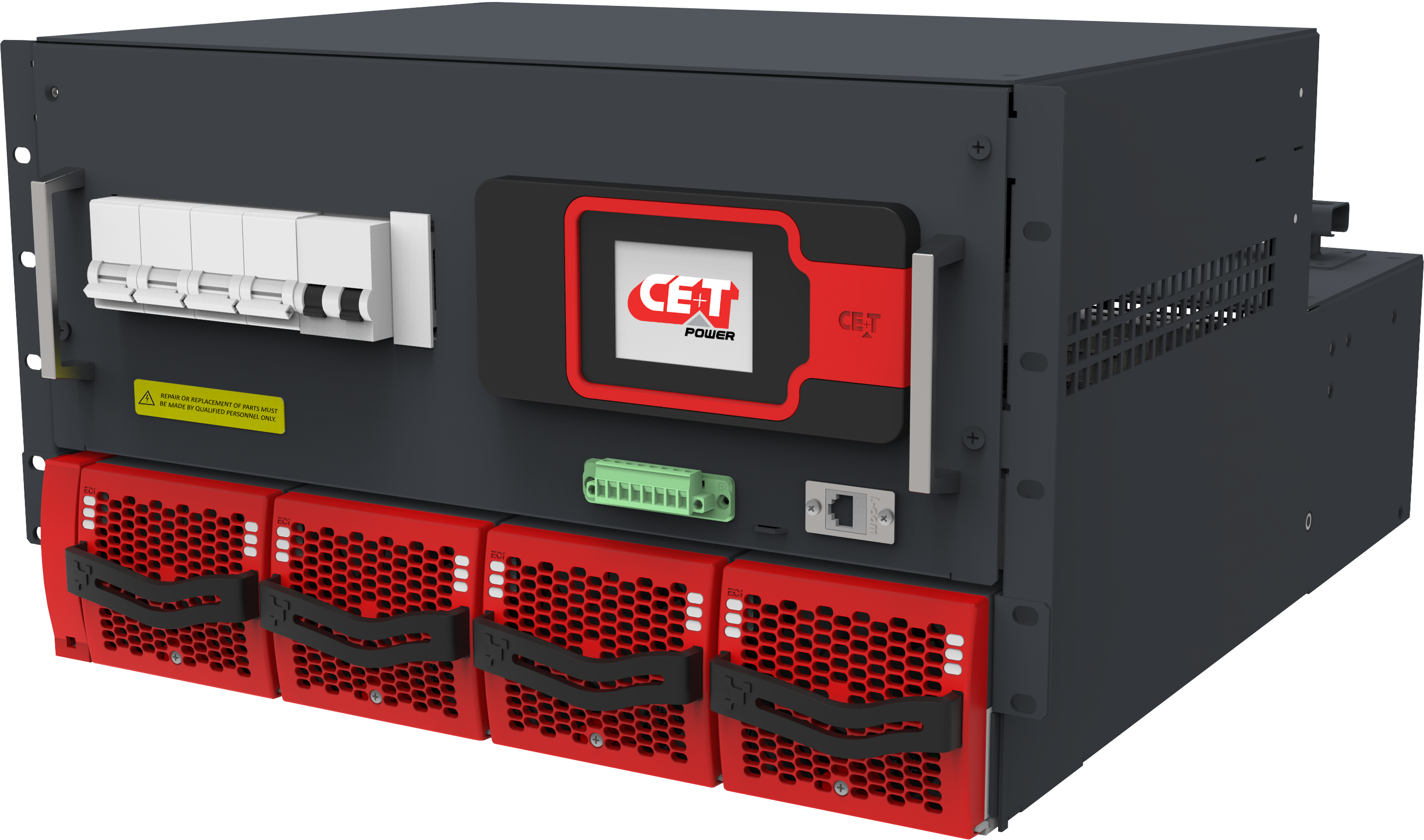 CE+T Bravo 25 1 Phase 110Vdc To 230Vac 6KVA DC To AC Inverter System P/N S62AD5E0204SN000K001