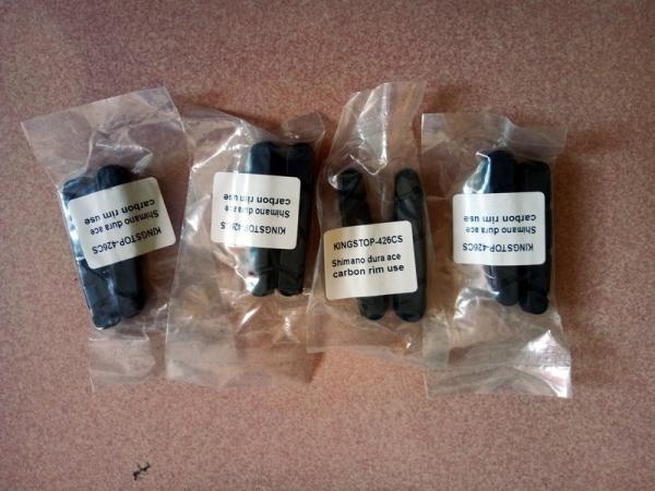 Brake Pads Cork Wood Material replacement for Carbon Rim Use with Shimano/Campgnolo Cassette promotion Blue Brown Black