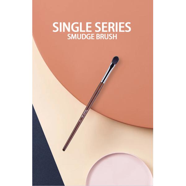 TOUCH UP 21 Ombre multi-fonctionnelle de l'œil tache avec logo maquillage naturel de cheveux pinceau poignée en bois de qualité supérieure OEM ODM fabricant