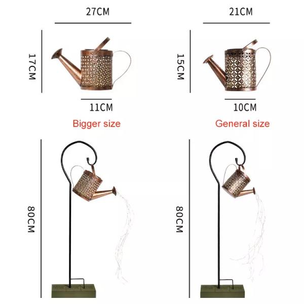 Continuous Lighting Time 8-10h Solar Kettle Light for Outdoor Decorative Lighting