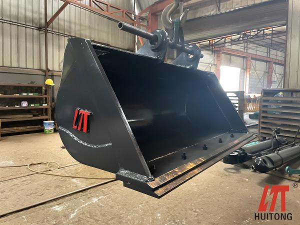 Cinza/preto de Backhoe Ditching Bucket da máquina escavadora da construção de ROBEX 130LC-3