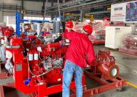 Moteur diesel refroidi à l'eau 2100RPM de pompe à incendie de 227KW 305HP