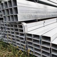 La section plongée chaude ERW soudé laminé à chaud de cavité du zinc 30g 40g 50g 60g Q345 Q235 Q345 d'ASTM a galvanisé le tuyau d'acier
