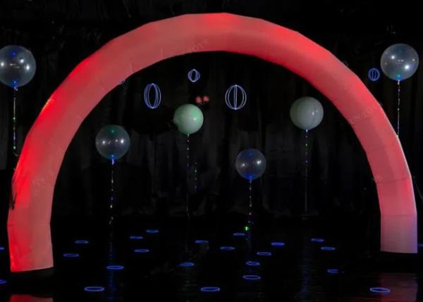 factory wholesale price oxford cloth hot printing advertising decoration inflatable arch