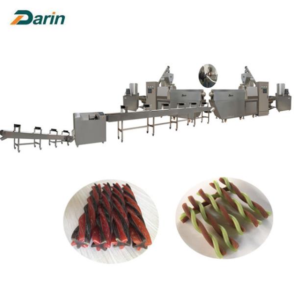 Equipamento da extrusora do alimento para cães da pastilha elástica com CE, de baixo nível de ruído e de alta velocidade