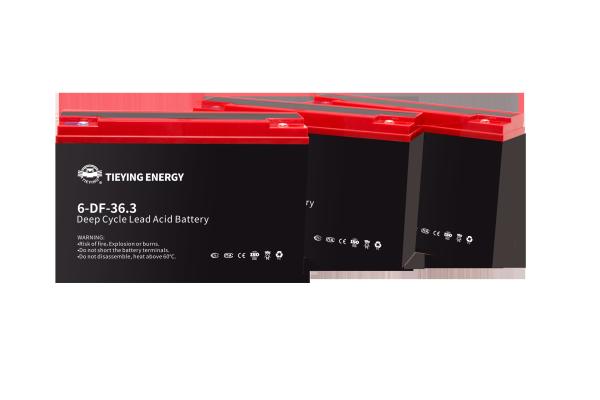 36.3Ah 12v batterie au plomb-acide OEM 6-DF-36.3 POUR E-Motorcycle 450 fois