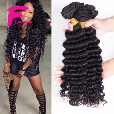 Peruvian Virgin Hair Deep Wave100% Peruvian Human Hair Weave 4 Bundle Cheap Curly Hair