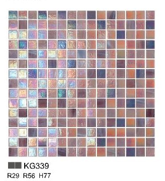 KG series glass mosaic for kitchen decoration KG339