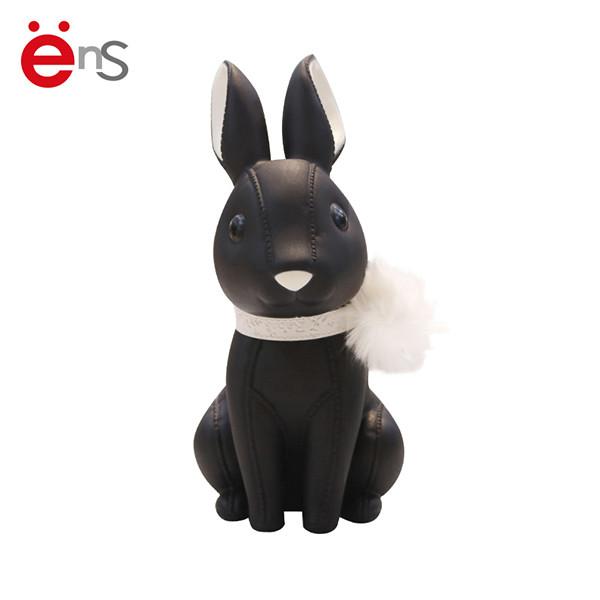 Plastic bunny rabbit piggy bank For Promotional Gifts CPSIA ASTM standard