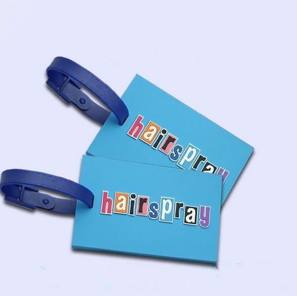 2018 hot sale new personalized designer custom logo soft pvc luggage tag